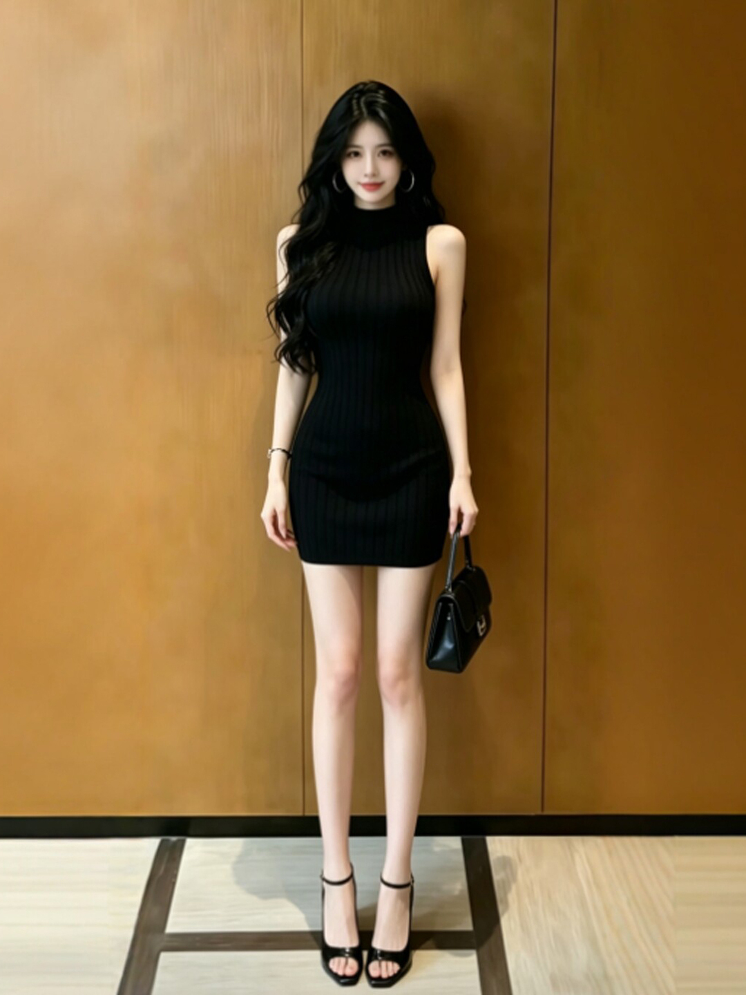 Korean Girls Lifestyle - Korean Style High Waist Short Knitted