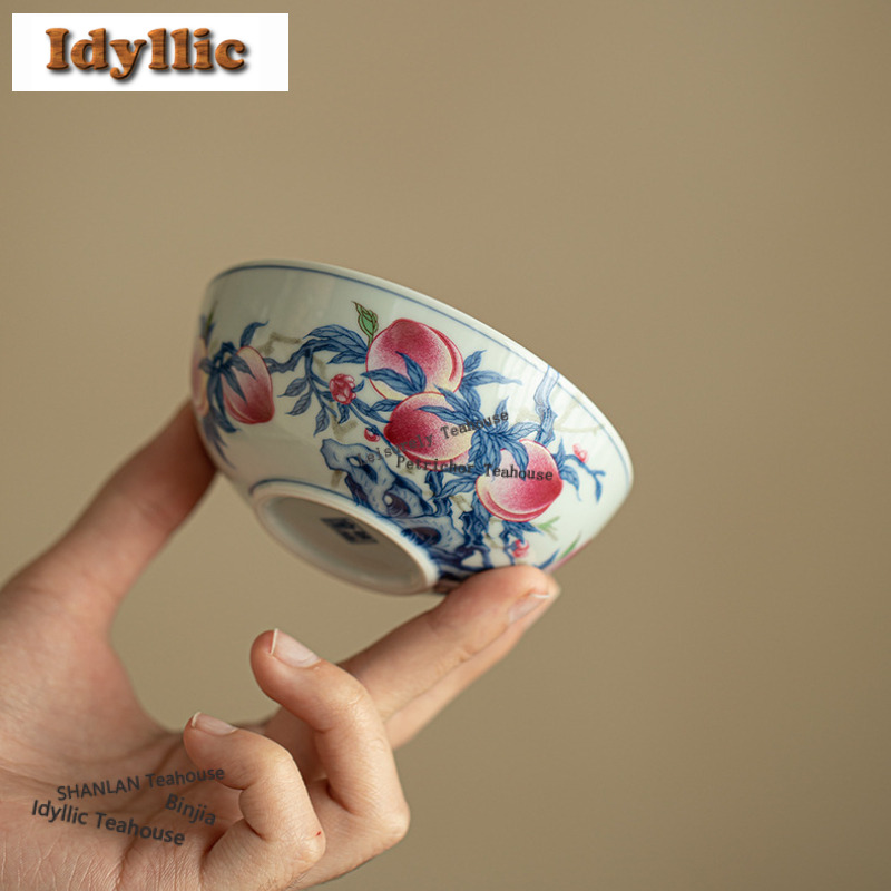 100ml Celadon Longevity Peach  – обзор и цена Celadon Ceramic Cup