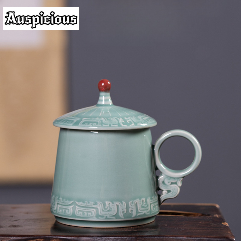 395ml Longquan Celadon Bronze  – обзор и цена Celadon Ceramic Cup