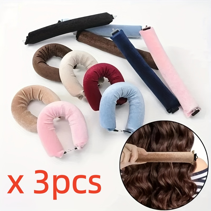 3pcs/pack Heatless Hair Curler – обзор и цена Sleeping Pack Overnight