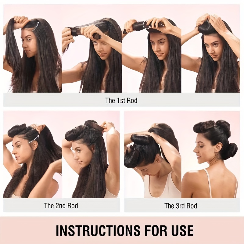 3pcs/pack Heatless Hair Curler – обзор и цена Sleeping Pack Overnight