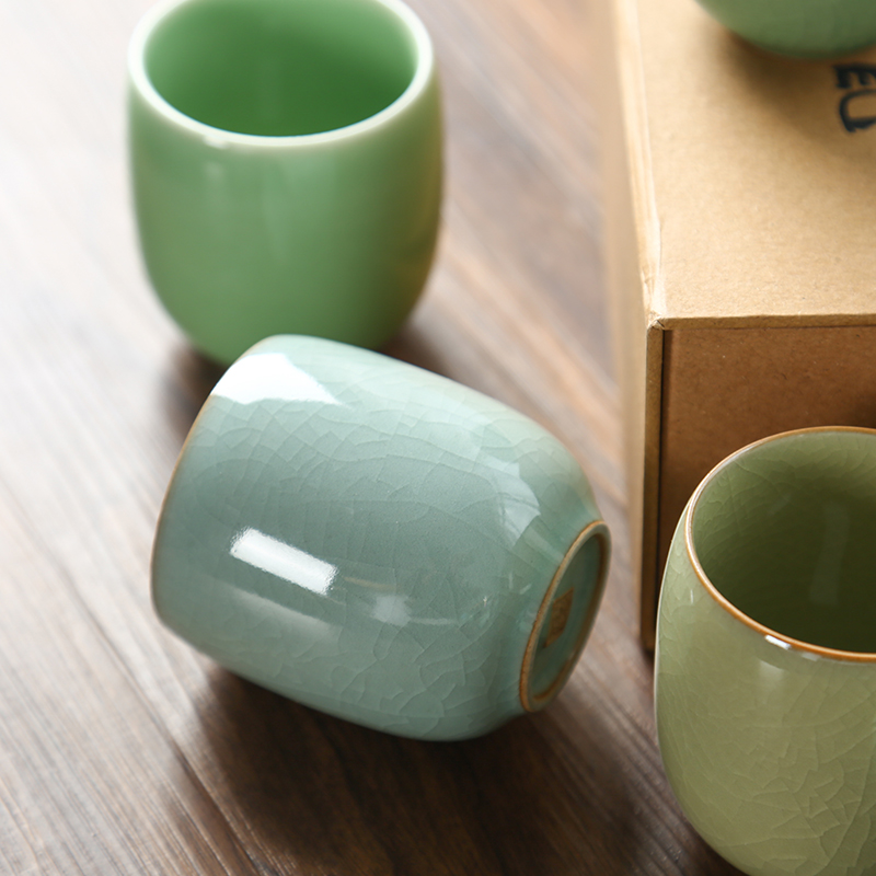 CHANSHOVA-Porcelain Tea Cup Se – обзор и цена Celadon Ceramic Cup