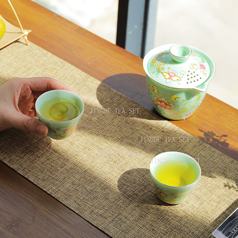 Celadon one pot two cups trave – обзор и цена Celadon Ceramic Cup