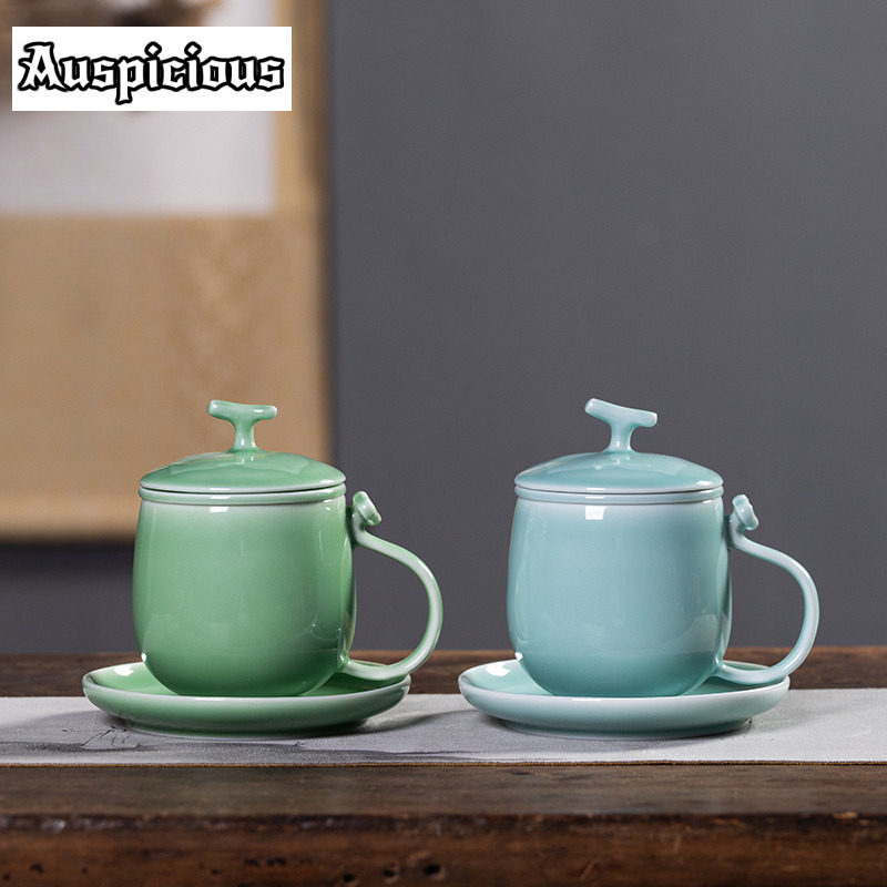 400ml Azure Longquan Celadon F – обзор и цена Celadon Ceramic Cup