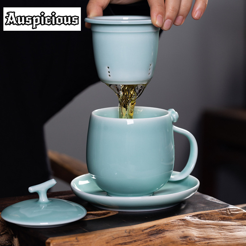 400ml Azure Longquan Celadon F – обзор и цена Celadon Ceramic Cup