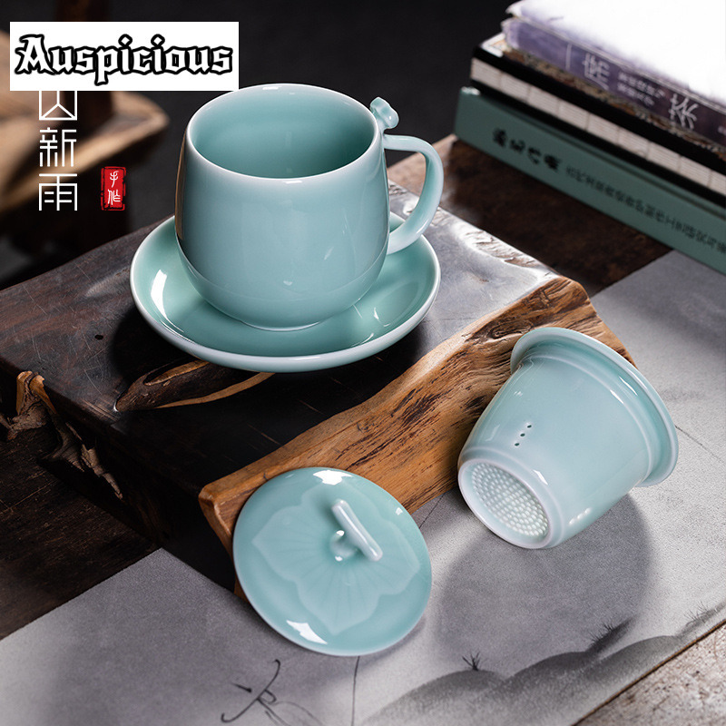 400ml Azure Longquan Celadon F – обзор и цена Celadon Ceramic Cup