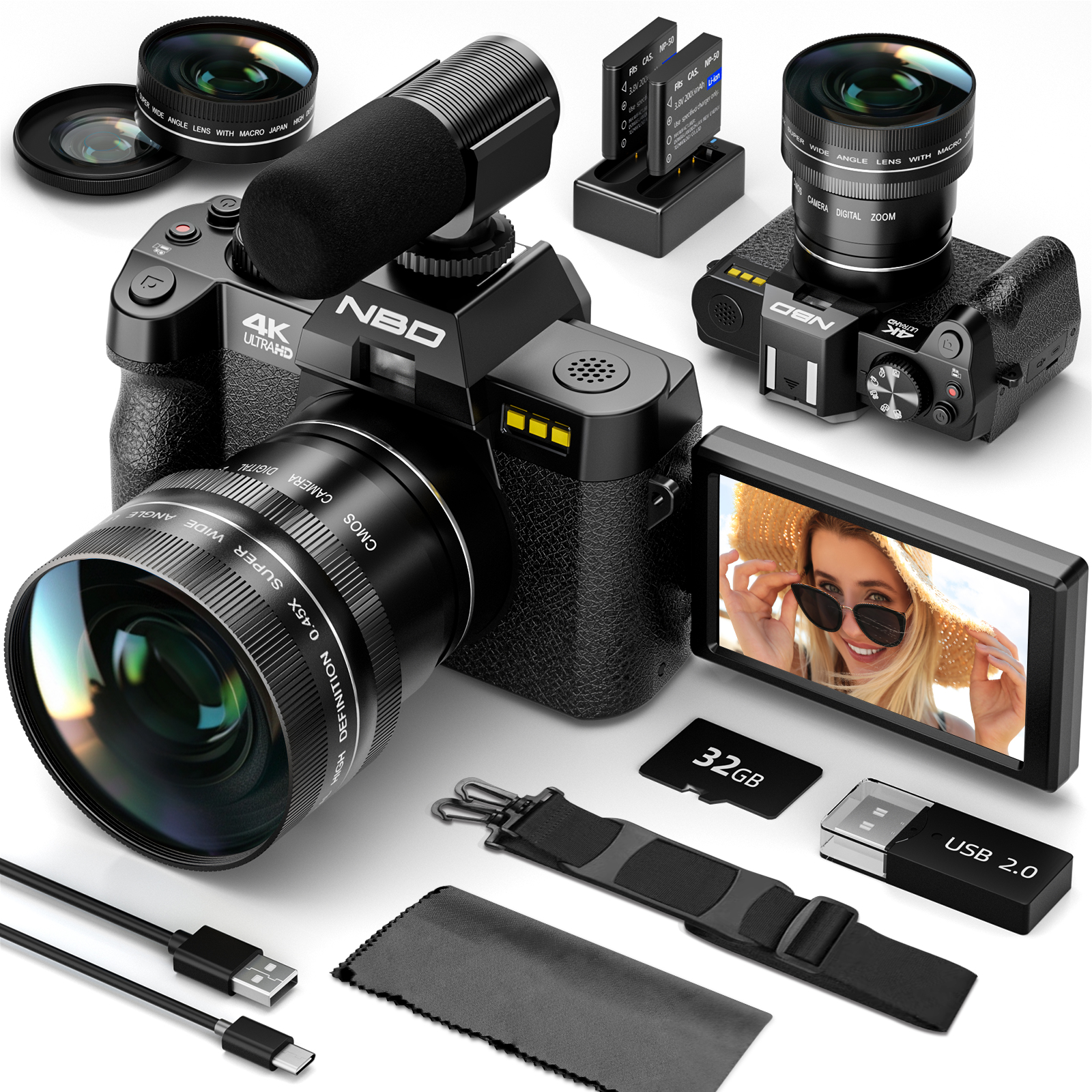 NBD 48MP 4K Digital Camera S10 – обзор и цена Korean Girls Lifestyle