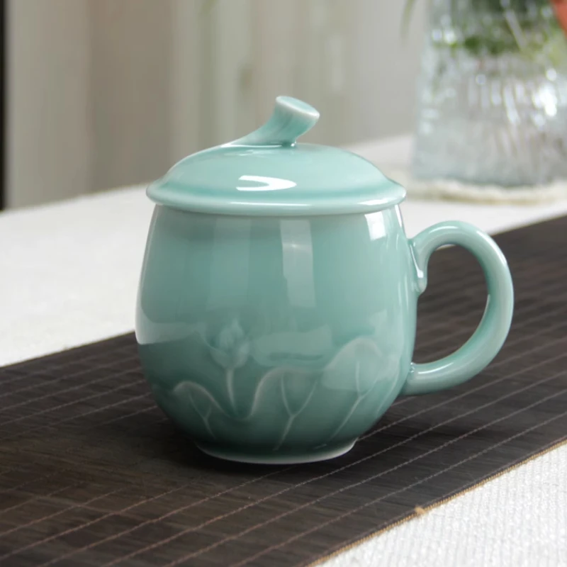 Longquan celadon office tea cu – обзор и цена Celadon Ceramic Cup