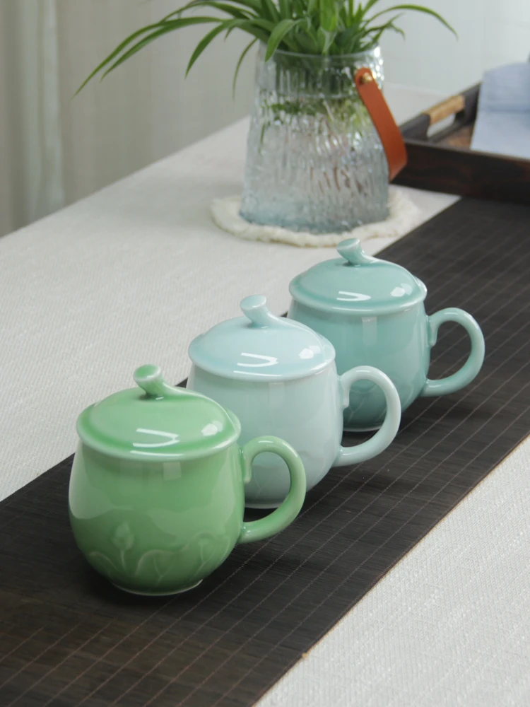 Longquan celadon office tea cu – обзор и цена Celadon Ceramic Cup