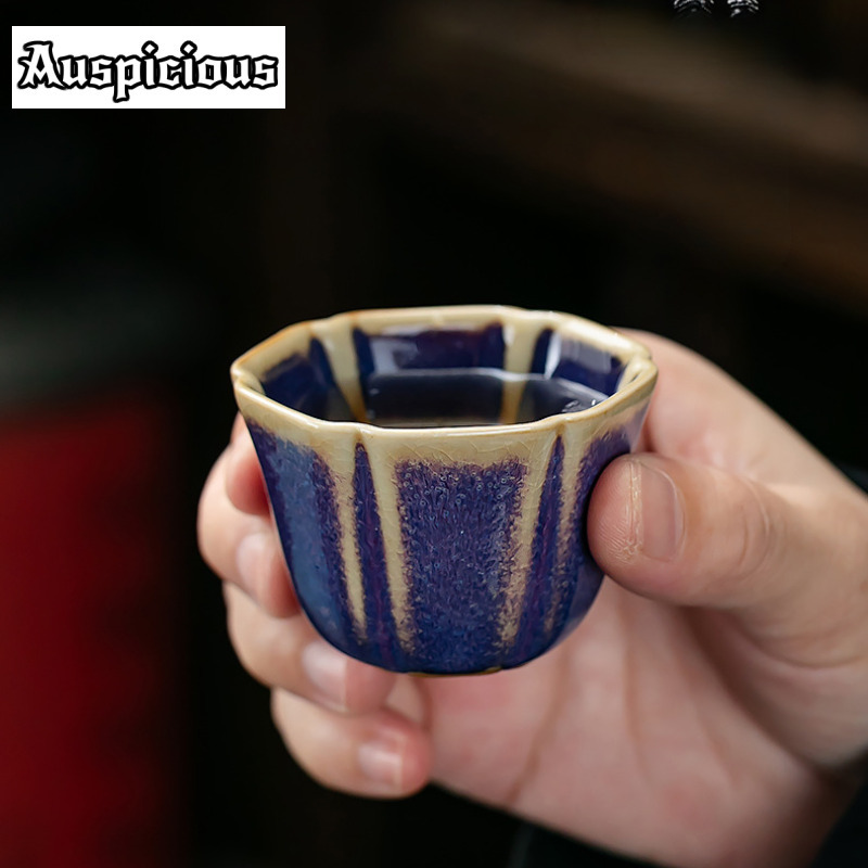 Jun Kiln Celadon Hand-grasp Po – обзор и цена Celadon Ceramic Cup