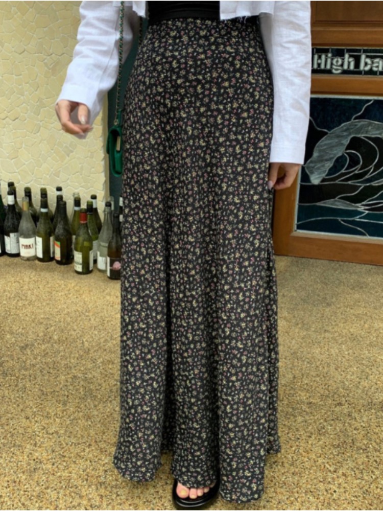 Floral Print Half-length Skirt – обзор и цена Korean Daily Lifestyle