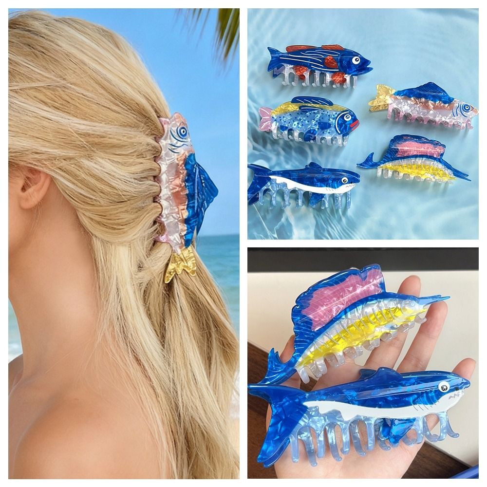 Hairpin Ocean Animal Hair Claw – обзор и цена Korean Girls Lifestyle