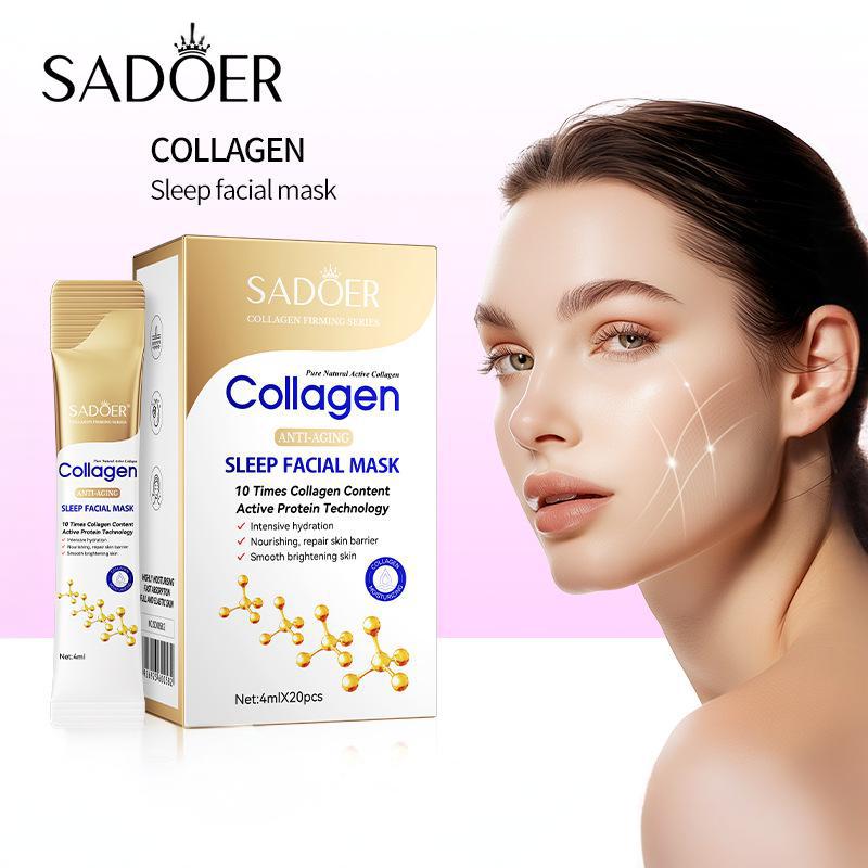 20Pcs Collagen Sleeping Facial – обзор и цена Sleeping Pack Overnight