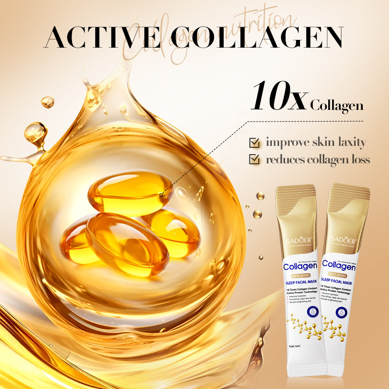 20Pcs Collagen Sleeping Facial – обзор и цена Sleeping Pack Overnight